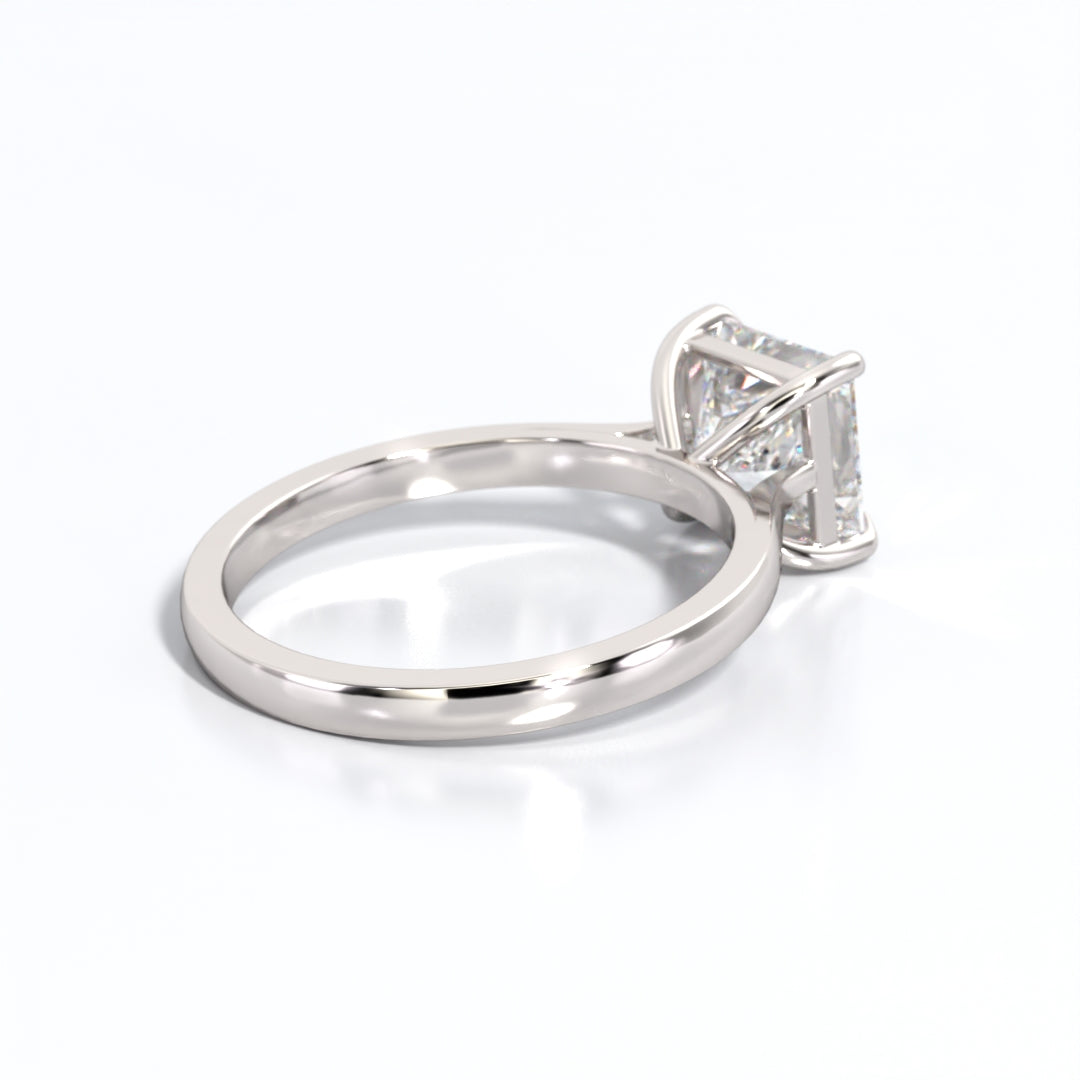 2 ctw Princess Lab Grown Diamond Solitaire Classic Engagement Ring