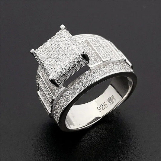 Luxury Lab Grown Diamond Men's Ring