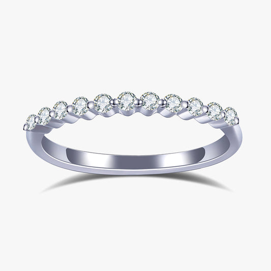 .5 ctw Round Lab Grown Diamond Eternity Wedding Band