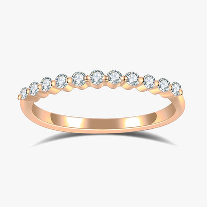 .5 ctw Round Lab Grown Diamond Eternity Wedding Band