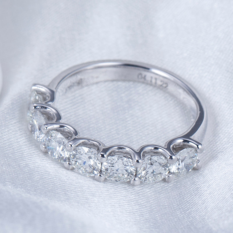 2 ctw Round Lab Grown Diamond Anniversary Band