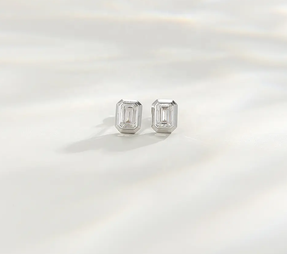 Lab Grown Diamond Stud Earring