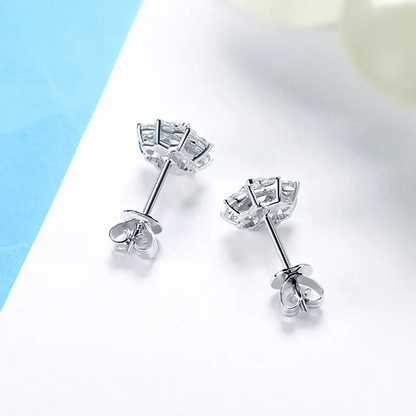 Lab Grown Diamond Sunflower Earring