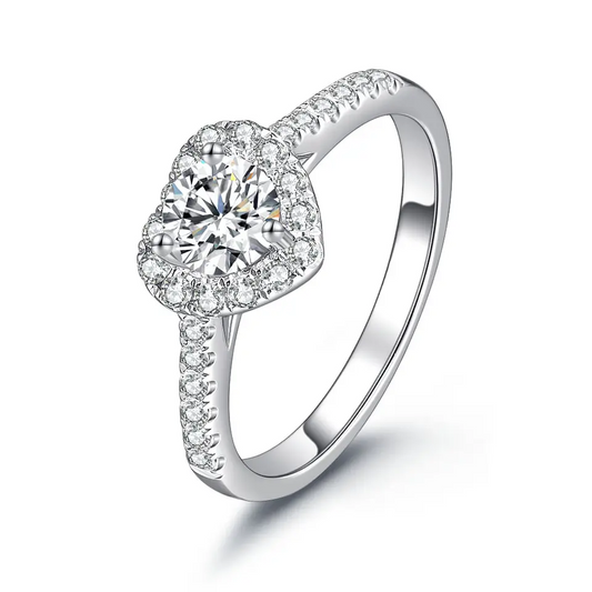 HPHT Lab Grown Diamond Engagement Ring