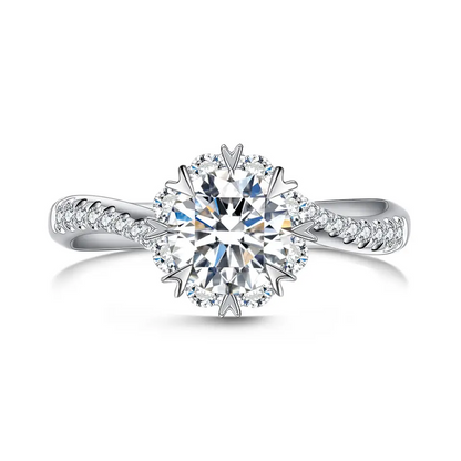 1 ctw Lab Grown Diamond Engagement Ring