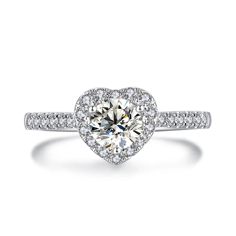 HPHT Lab Grown Diamond Engagement Ring