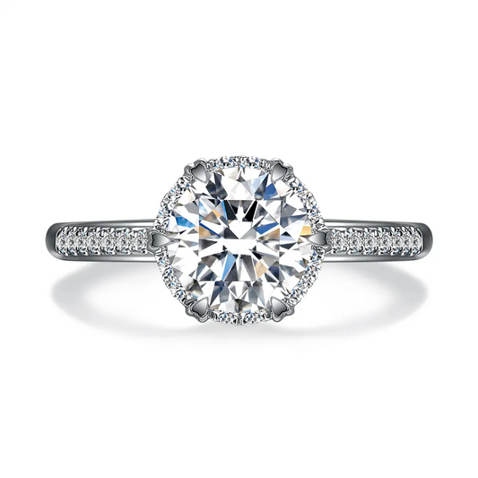 2 ctw Round Lab Grown Diamond Engagement Ring