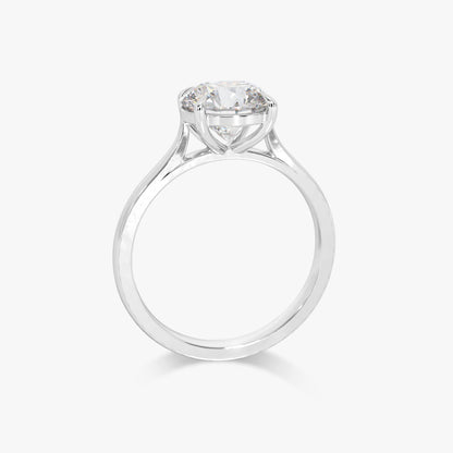 2 ctw Round Lab Grown Diamond Solitaire Classic Engagement Ring