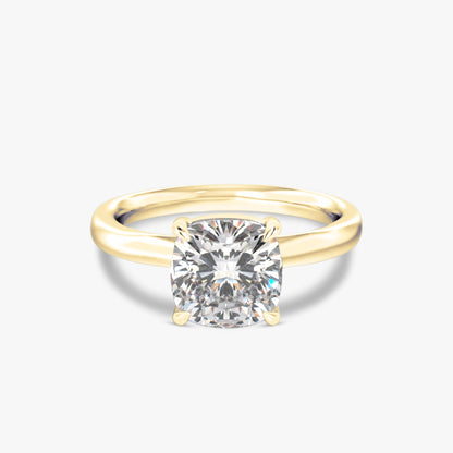 2 ctw Cushion Lab Grown Diamond Solitaire Classic Engagement Ring