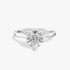 2 ctw Heart Lab Grown Diamond Solitaire Classic Engagement Ring