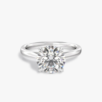 2 ctw Round Lab Grown Diamond Solitaire Classic Engagement Ring