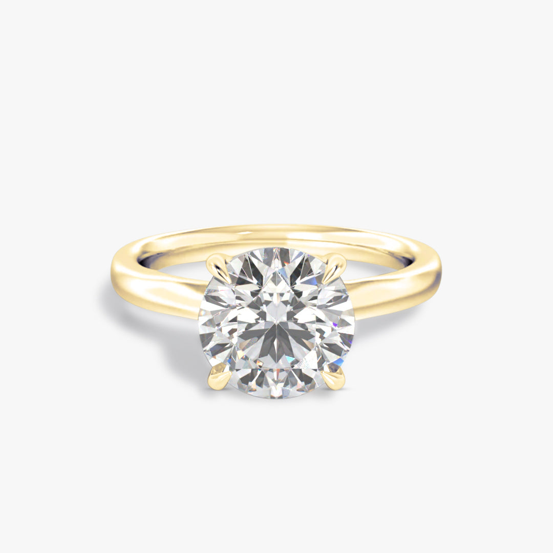 2 ctw Round Lab Grown Diamond Solitaire Classic Engagement Ring