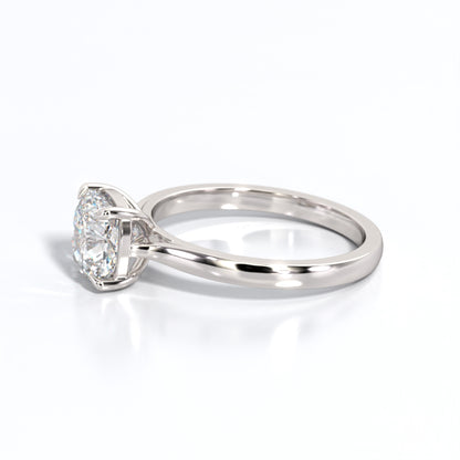 2 ctw Cushion Lab Grown Diamond Solitaire Classic Engagement Ring