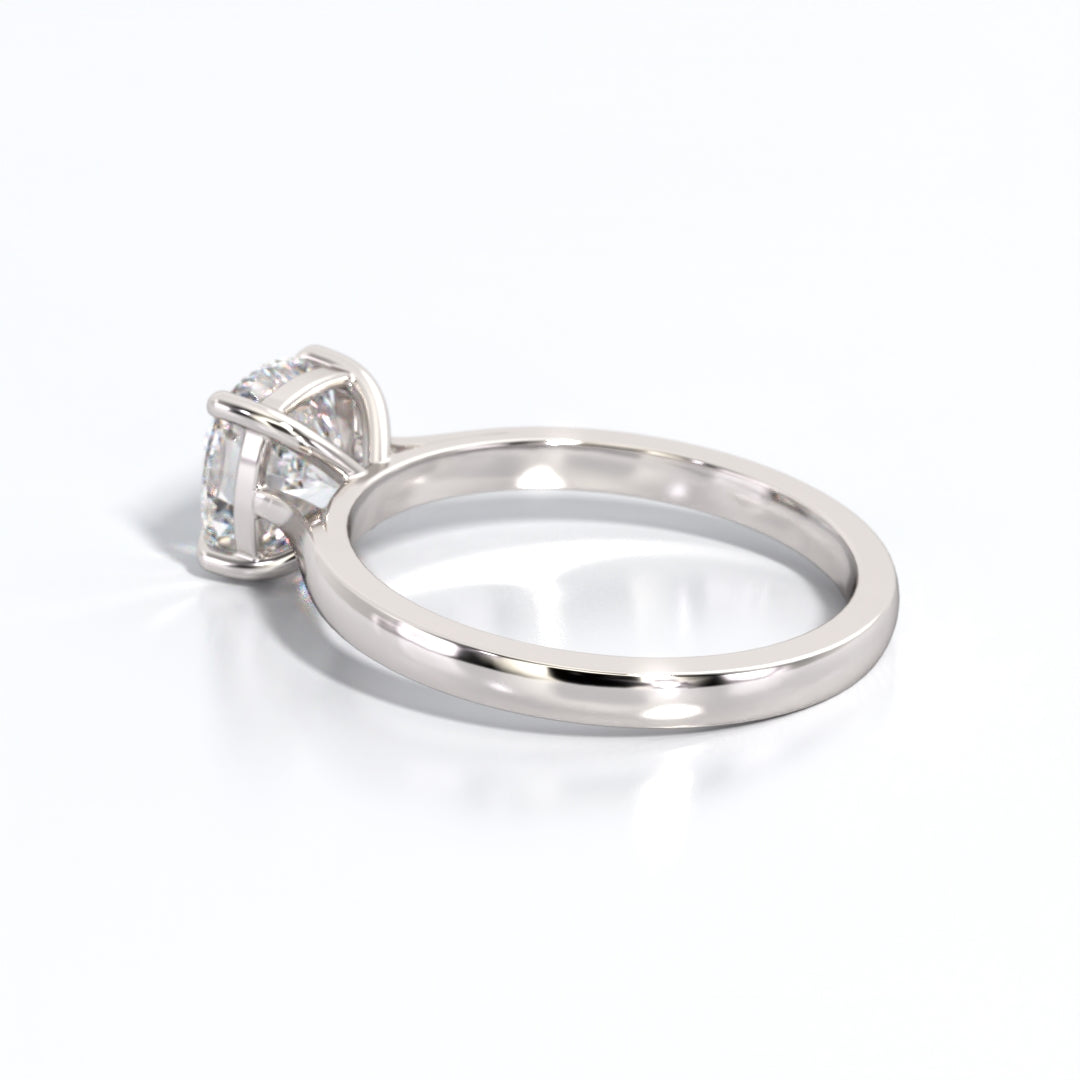 2 ctw Cushion Lab Grown Diamond Solitaire Classic Engagement Ring