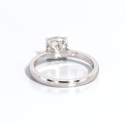 2 ctw Cushion Lab Grown Diamond Solitaire Classic Engagement Ring