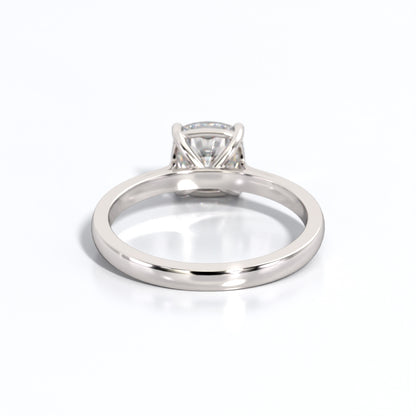 2 ctw Cushion Lab Grown Diamond Solitaire Classic Engagement Ring