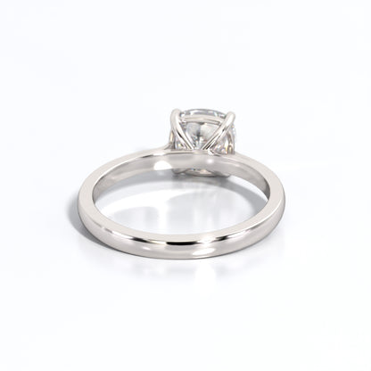 2 ctw Cushion Lab Grown Diamond Solitaire Classic Engagement Ring