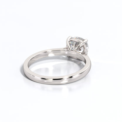 2 ctw Cushion Lab Grown Diamond Solitaire Classic Engagement Ring