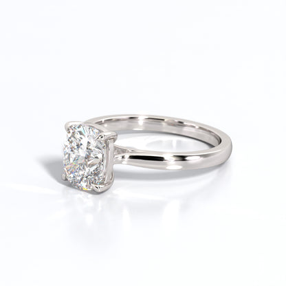 2 ctw Elongated Cushion Lab Grown Diamond Solitaire Classic Engagement Ring