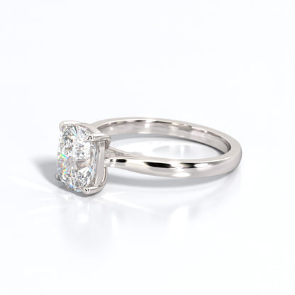 2 ctw Elongated Cushion Lab Grown Diamond Solitaire Classic Engagement Ring