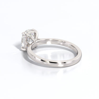 2 ctw Elongated Cushion Lab Grown Diamond Solitaire Classic Engagement Ring