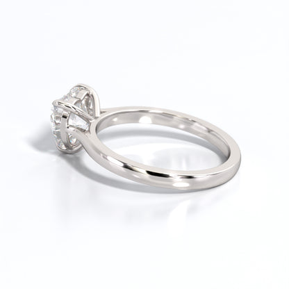 2 ctw Heart Lab Grown Diamond Solitaire Classic Engagement Ring