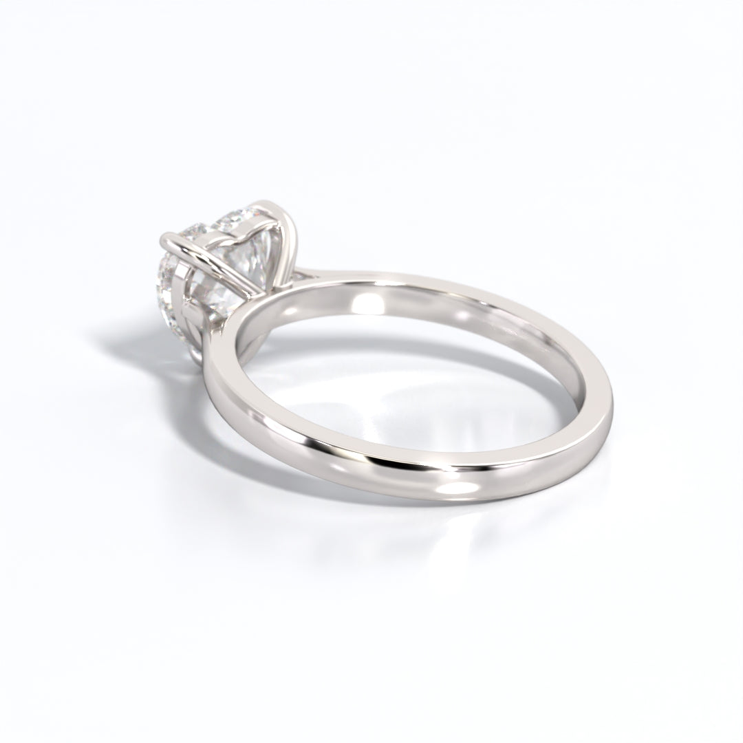 2 ctw Heart Lab Grown Diamond Solitaire Classic Engagement Ring