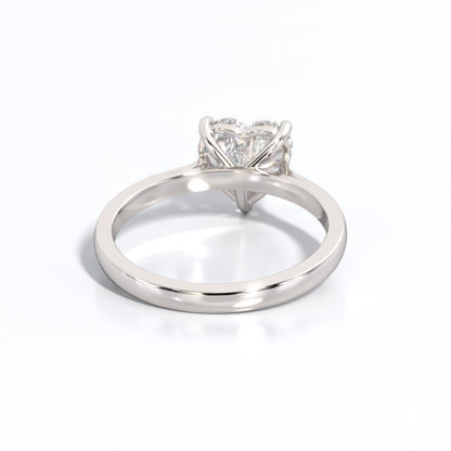 2 ctw Heart Lab Grown Diamond Solitaire Classic Engagement Ring