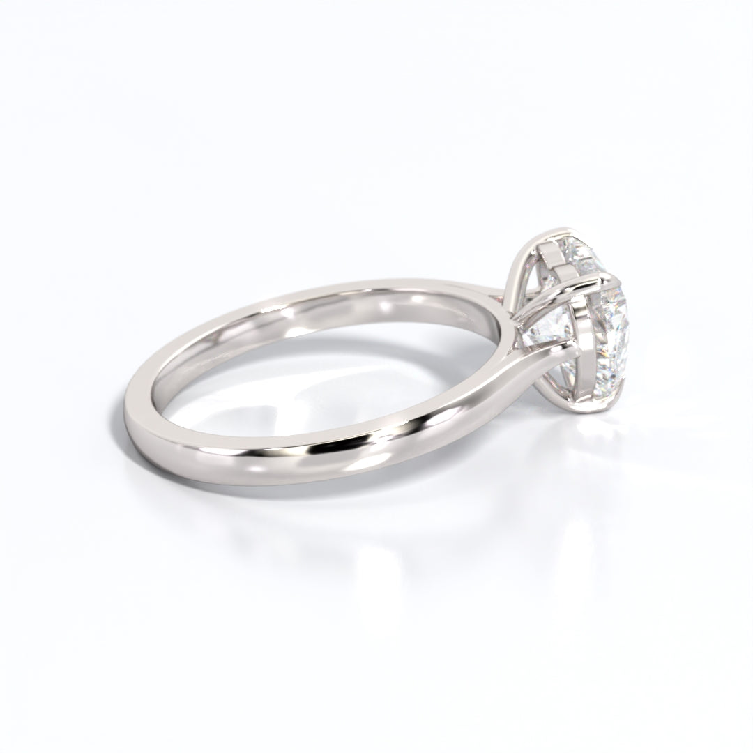 2 ctw Heart Lab Grown Diamond Solitaire Classic Engagement Ring