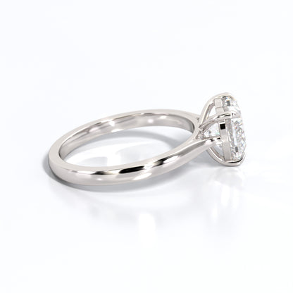 2 ctw Heart Lab Grown Diamond Solitaire Classic Engagement Ring