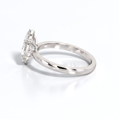 2 ctw Marquis Lab Grown Diamond Solitaire Classic Engagement Ring