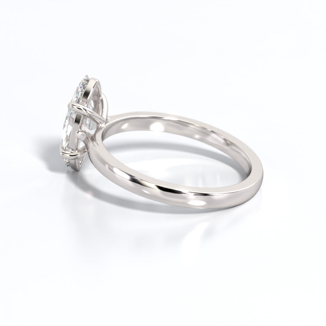 2 ctw Marquis Lab Grown Diamond Solitaire Classic Engagement Ring