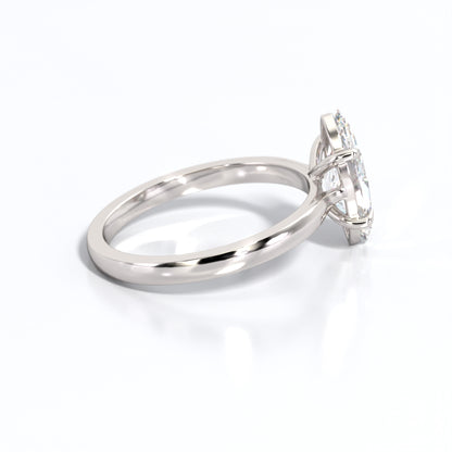 2 ctw Marquis Lab Grown Diamond Solitaire Classic Engagement Ring