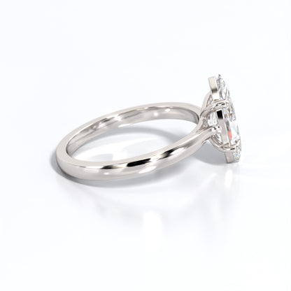 2 ctw Marquis Lab Grown Diamond Solitaire Classic Engagement Ring