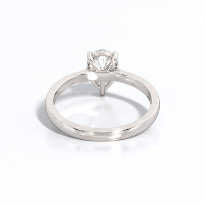 2 ctw Pear Lab Grown Diamond Solitaire Classic Engagement Ring