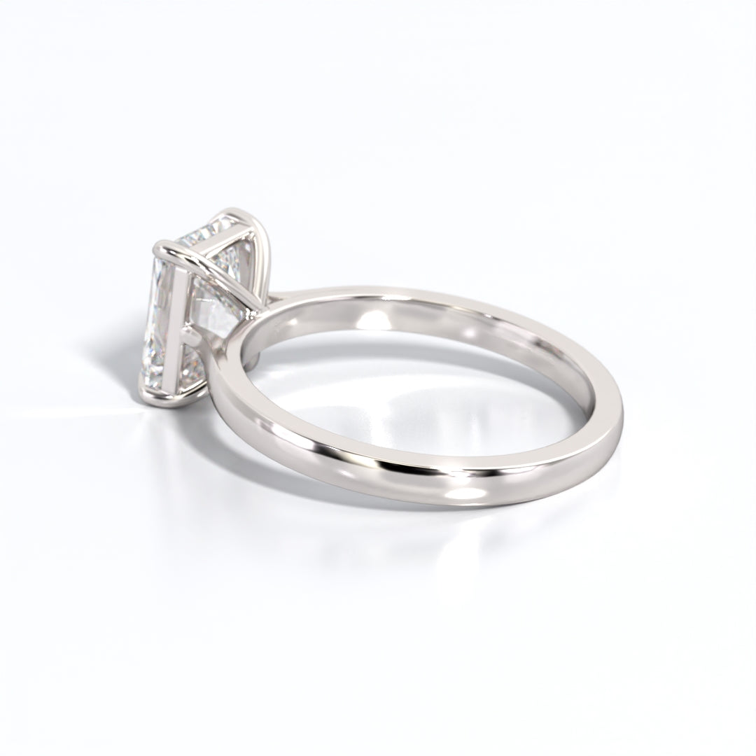 2 ctw Radiant Lab Grown Diamond Solitaire Classic Engagement Ring