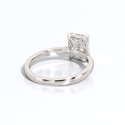 2 ctw Radiant Lab Grown Diamond Solitaire Classic Engagement Ring