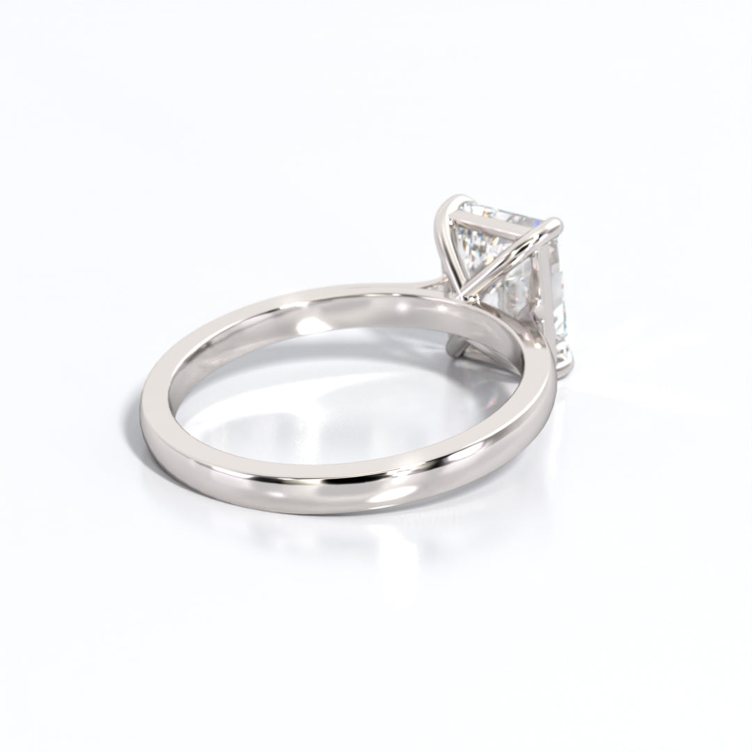 2 ctw Radiant Lab Grown Diamond Solitaire Classic Engagement Ring