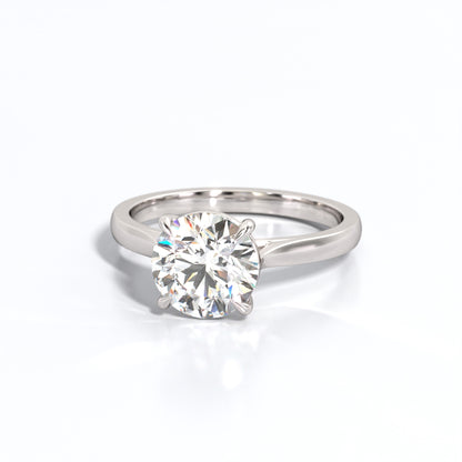 2 ctw Round Lab Grown Diamond Solitaire Classic Engagement Ring