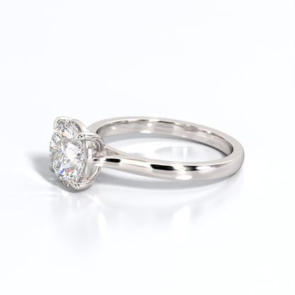 2 ctw Round Lab Grown Diamond Solitaire Classic Engagement Ring