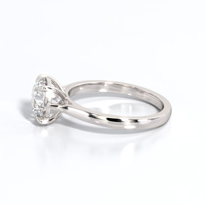 2 ctw Round Lab Grown Diamond Solitaire Classic Engagement Ring