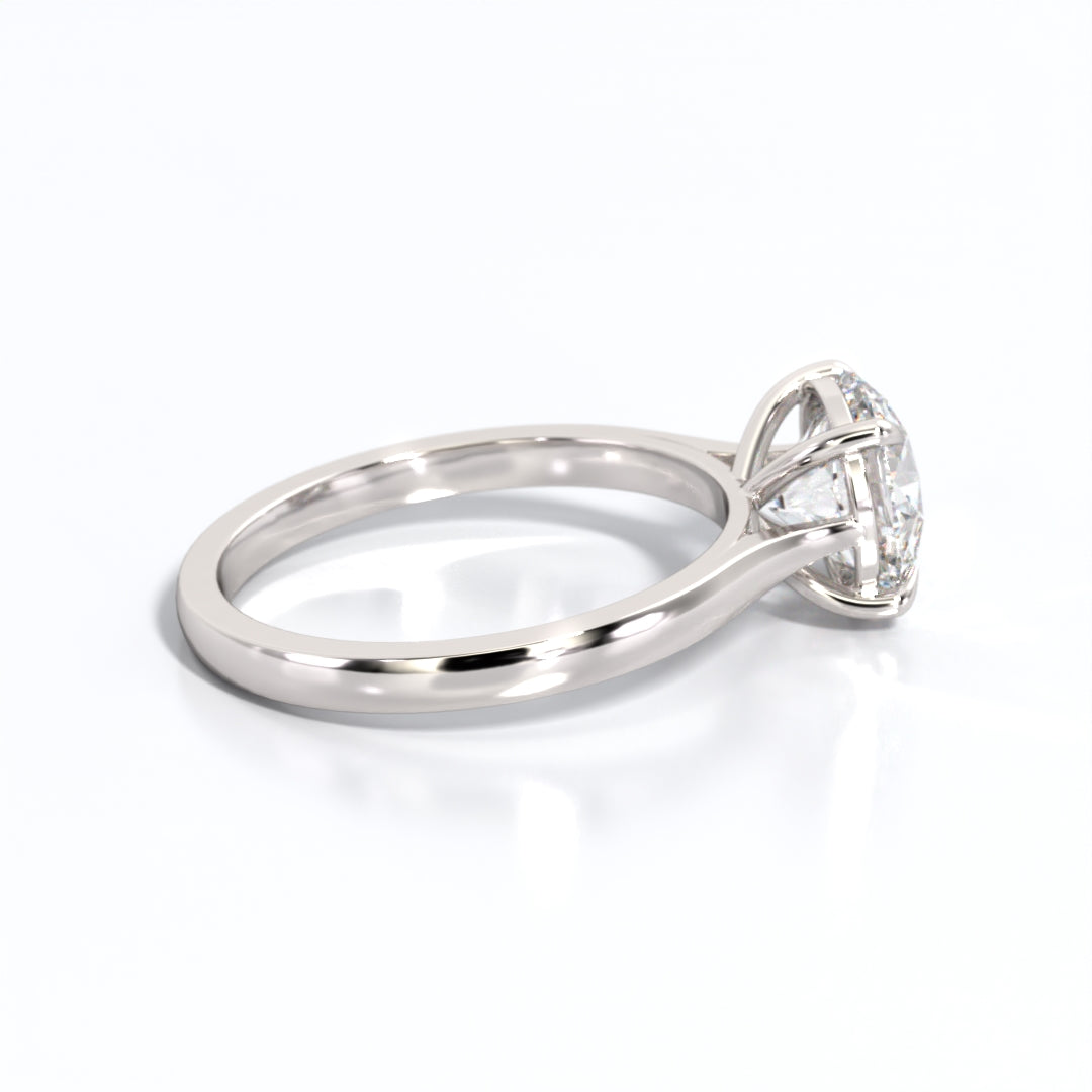 2 ctw Round Lab Grown Diamond Solitaire Classic Engagement Ring