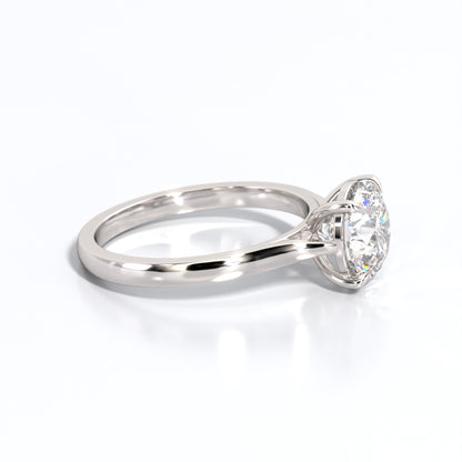 2 ctw Round Lab Grown Diamond Solitaire Classic Engagement Ring