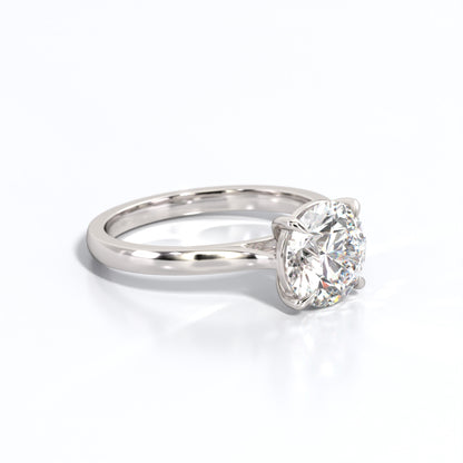 2 ctw Round Lab Grown Diamond Solitaire Classic Engagement Ring