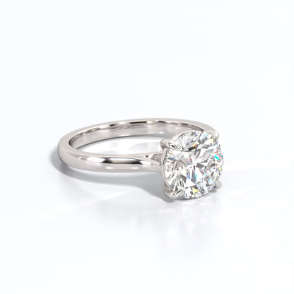 2 ctw Round Lab Grown Diamond Solitaire Classic Engagement Ring