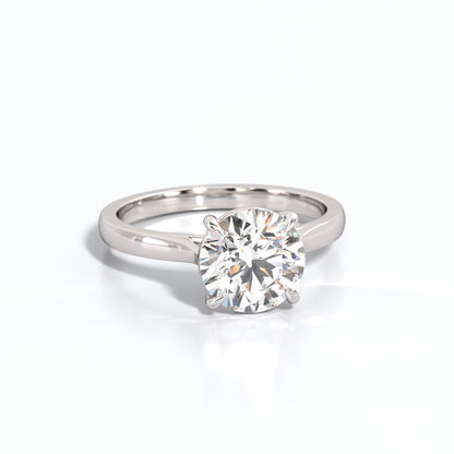 2 ctw Round Lab Grown Diamond Solitaire Classic Engagement Ring